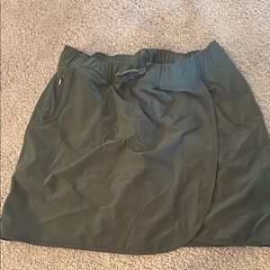 Patagonia Women's Running  Skort - Dark Green